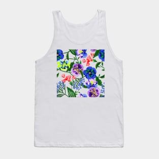 Pansy Delta Flora Tank Top